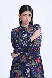 M.Basics by Maria.B Unstitched Printed Khaddar 1Pc Shirt MB-US23-201-B
