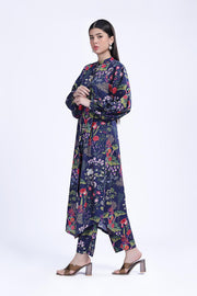 M.Basics by Maria.B Unstitched Printed Khaddar 1Pc Shirt MB-US23-201-B