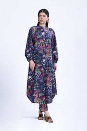 M.Basics by Maria.B Unstitched Printed Khaddar 1Pc Shirt MB-US23-201-B