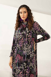 M.Basics by Maria.B Unstitched Printed Khaddar 1Pc Shirt MB-US23-205-B