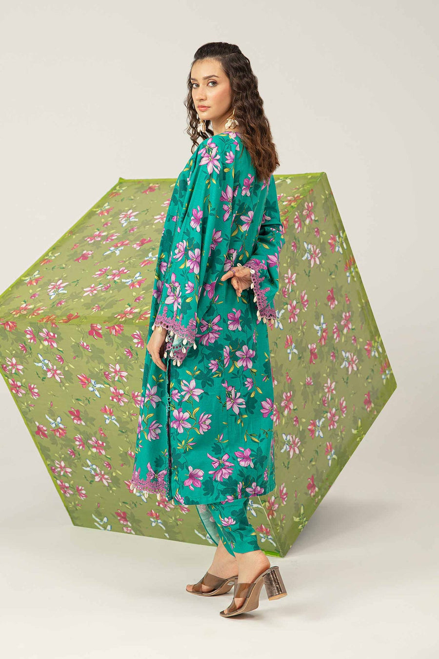 M.Basics by Maria.B Unstitched Embroidered Khaddar 2Pc Suit MB-US23-207-A