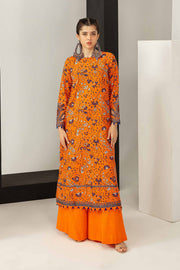 M.Basics by Maria.B Unstitched Embroidered Khaddar 3Pc Suit MB-US23-209-B