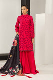 M.Basics by Maria.B Unstitched Embroidered Khaddar 3Pc Suit MB-US23-210-A