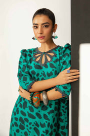 M.Basics by Maria.B Unstitched Embroidered Khaddar 3Pc Suit MB-US23-210-B