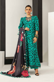 M.Basics by Maria.B Unstitched Embroidered Khaddar 3Pc Suit MB-US23-210-B