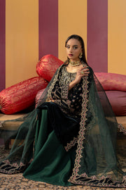 Maria.B M.Basics Festive Embroidered Velvet Unstitched 3Pc Suit MB-USW24-606