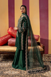 Maria.B M.Basics Festive Embroidered Velvet Unstitched 3Pc Suit MB-USW24-606
