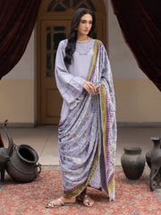 CELTS Mehmal Premium Embroidered Dhanak Unstitched 3Pc Suit MC-02