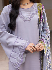 CELTS Mehmal Premium Embroidered Dhanak Unstitched 3Pc Suit MC-02