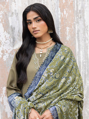CELTS Mehmal Premium Embroidered Dhanak Unstitched 3Pc Suit MC-03