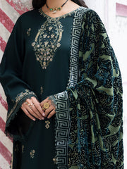 CELTS Mehmal Premium Embroidered Dhanak Unstitched 3Pc Suit MC-05