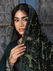 CELTS Mehmal Premium Embroidered Dhanak Unstitched 3Pc Suit MC-05