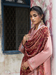CELTS Mehmal Premium Embroidered Dhanak Unstitched 3Pc Suit MC-06