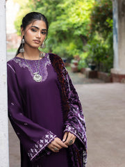 CELTS Mehmal Premium Embroidered Dhanak Unstitched 3Pc Suit MC-07
