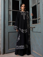 CELTS Mehmal Premium Embroidered Dhanak Unstitched 3Pc Suit MC-08