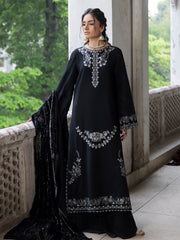 CELTS Mehmal Premium Embroidered Dhanak Unstitched 3Pc Suit MC-08