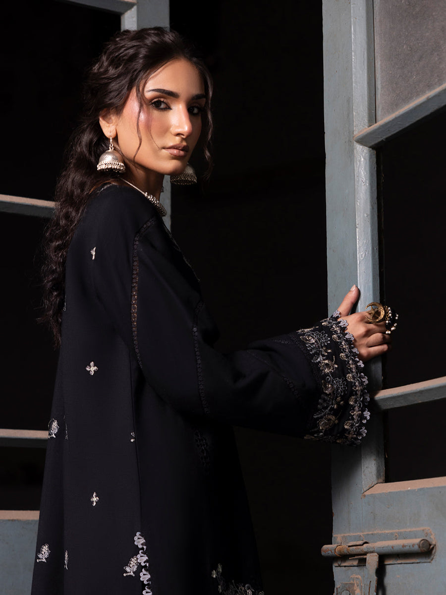 CELTS Mehmal Premium Embroidered Dhanak Unstitched 3Pc Suit MC-08