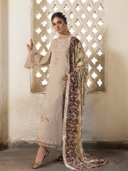 CELTS Mehmal Premium Embroidered Dhanak Unstitched 3Pc Suit MC-09