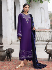 CELTS Mehmal Premium Embroidered Dhanak Unstitched 3Pc Suit MC-10
