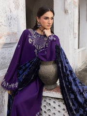 CELTS Mehmal Premium Embroidered Dhanak Unstitched 3Pc Suit MC-10