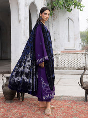 CELTS Mehmal Premium Embroidered Dhanak Unstitched 3Pc Suit MC-10