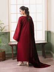 CELTS Mayal Premium Embroidered Dhanak Unstitched 3Pc Suit D-02
