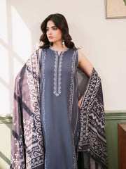 CELTS Mayal Premium Embroidered Dhanak Unstitched 3Pc Suit D-03
