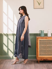 CELTS Mayal Premium Embroidered Dhanak Unstitched 3Pc Suit D-03