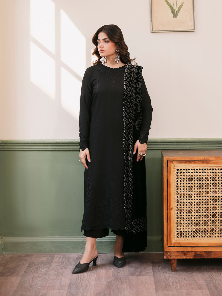 CELTS Mayal Premium Embroidered Dhanak Unstitched 3Pc Suit D-05