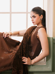 CELTS Mayal Premium Embroidered Dhanak Unstitched 3Pc Suit D-06