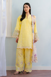 Coco by Zara Shahjahan Embroidered Lawn Unstitched 3Pc Suit D-08A MEADOW