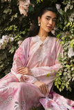 Cross Stitch Premium Embroidered Lawn Unstitched 3Pc Suit - MEADOW MIST
