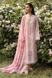 Cross Stitch Premium Embroidered Lawn Unstitched 3Pc Suit - MEADOW MIST