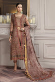 Alizeh Fashion Aqs-e-Dast Unstitched 3Pc Net Suit D-02 Meharma