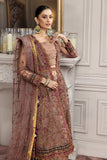 Alizeh Fashion Aqs-e-Dast Unstitched 3Pc Net Suit D-02 Meharma