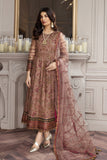 Alizeh Fashion Aqs-e-Dast Unstitched 3Pc Net Suit D-02 Meharma