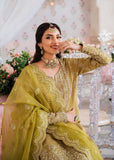 Akbar Aslam Shadmani Embroidered Raw Silk Unstitched 3Pc Suit - MEHARZAD