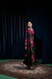 Feathers Dastak Unstitched Digital Printed Dhanak 3Pc Suit - MEHERBANO