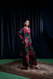 Feathers Dastak Unstitched Digital Printed Dhanak 3Pc Suit - MEHERBANO