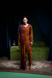 Feathers Digital Printed Dhanak Unstitched 3Pc Suit MEHRUNISA-FT418