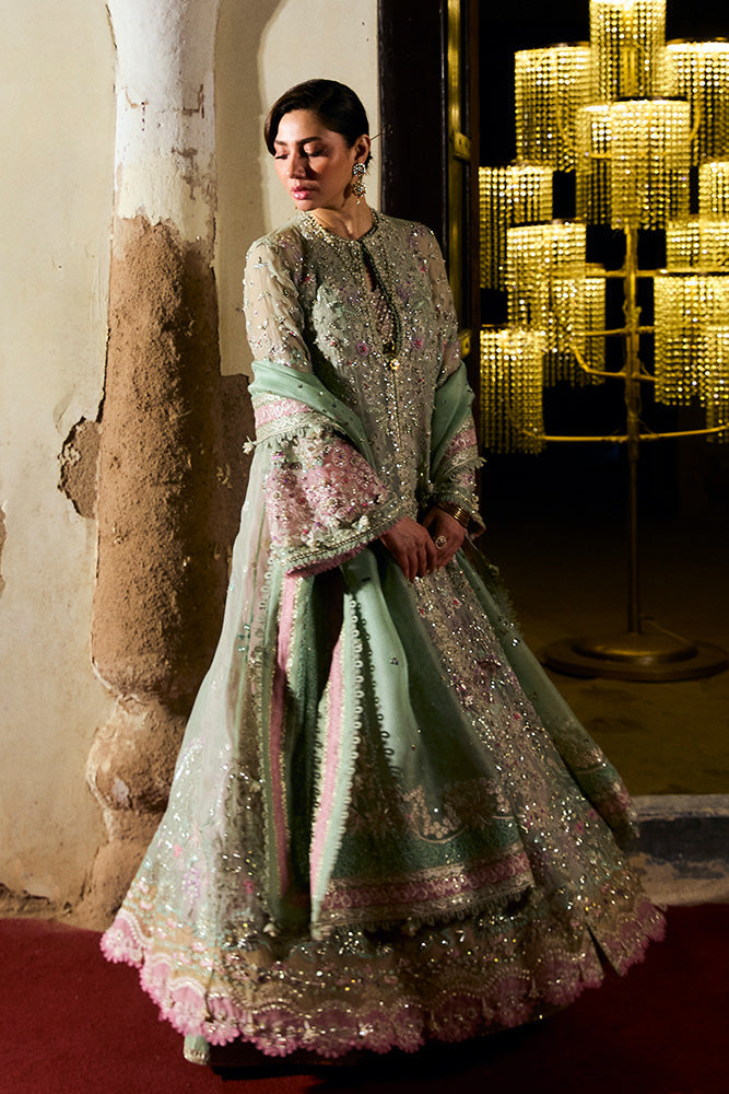Freeshia by Suffuse Embroidered Organza Unstitched 3Pc Suit - MEHTAВ