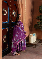 Feathers Dusky Delights Unstitched Digital Printed Lawn 3Pc Suit MEHZAL-FT464