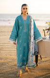 Seran Afsanah Embroidered Lawn Unstitched 3Pc Suit D-02 MEIRA
