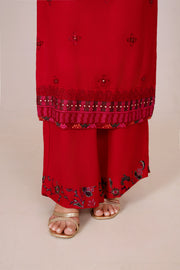 Feathers Fully Embroidered Karandi Unstitched 3Pc Suit MELIOR-FT609
