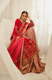 Maryum N Maria Embroidered Velvet Unstitched 3Pc Suit MFD-0092
