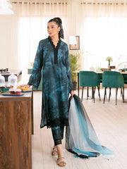 NUREH Ballerina Embroidered Chikankari Lawn Unstitched 2Pc Suit NU-103