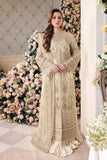 Saad Shaikh Panache Luxury Chiffon Unstitched 3Pc Suit - Noor-e-Jaan