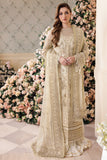 Saad Shaikh Panache Luxury Chiffon Unstitched 3Pc Suit - Noor-e-Jaan