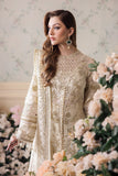 Saad Shaikh Panache Luxury Chiffon Unstitched 3Pc Suit - Noor-e-Jaan