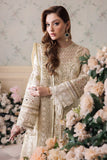 Saad Shaikh Panache Luxury Chiffon Unstitched 3Pc Suit - Noor-e-Jaan